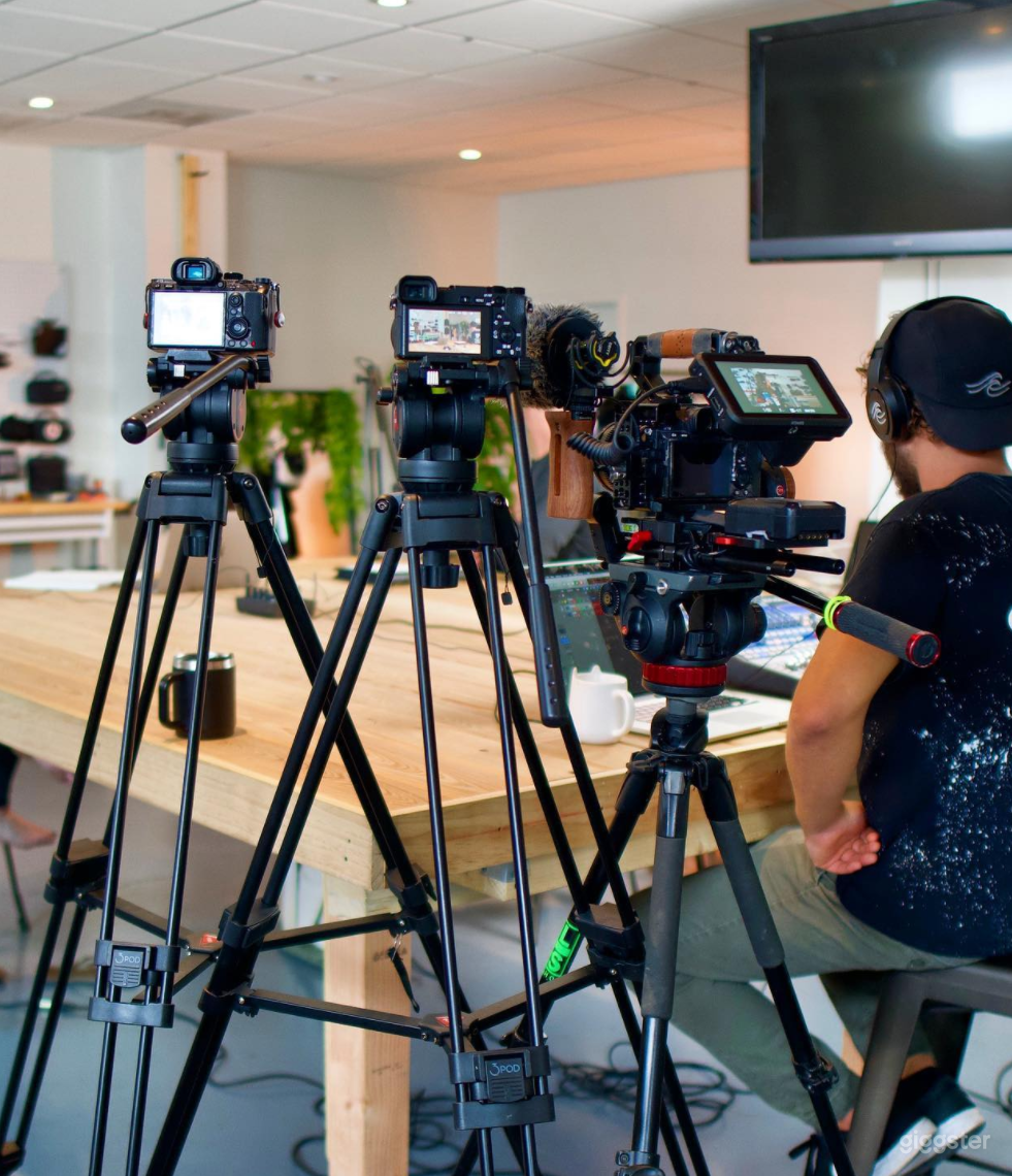 A Professional Podcast Studio Photo 2