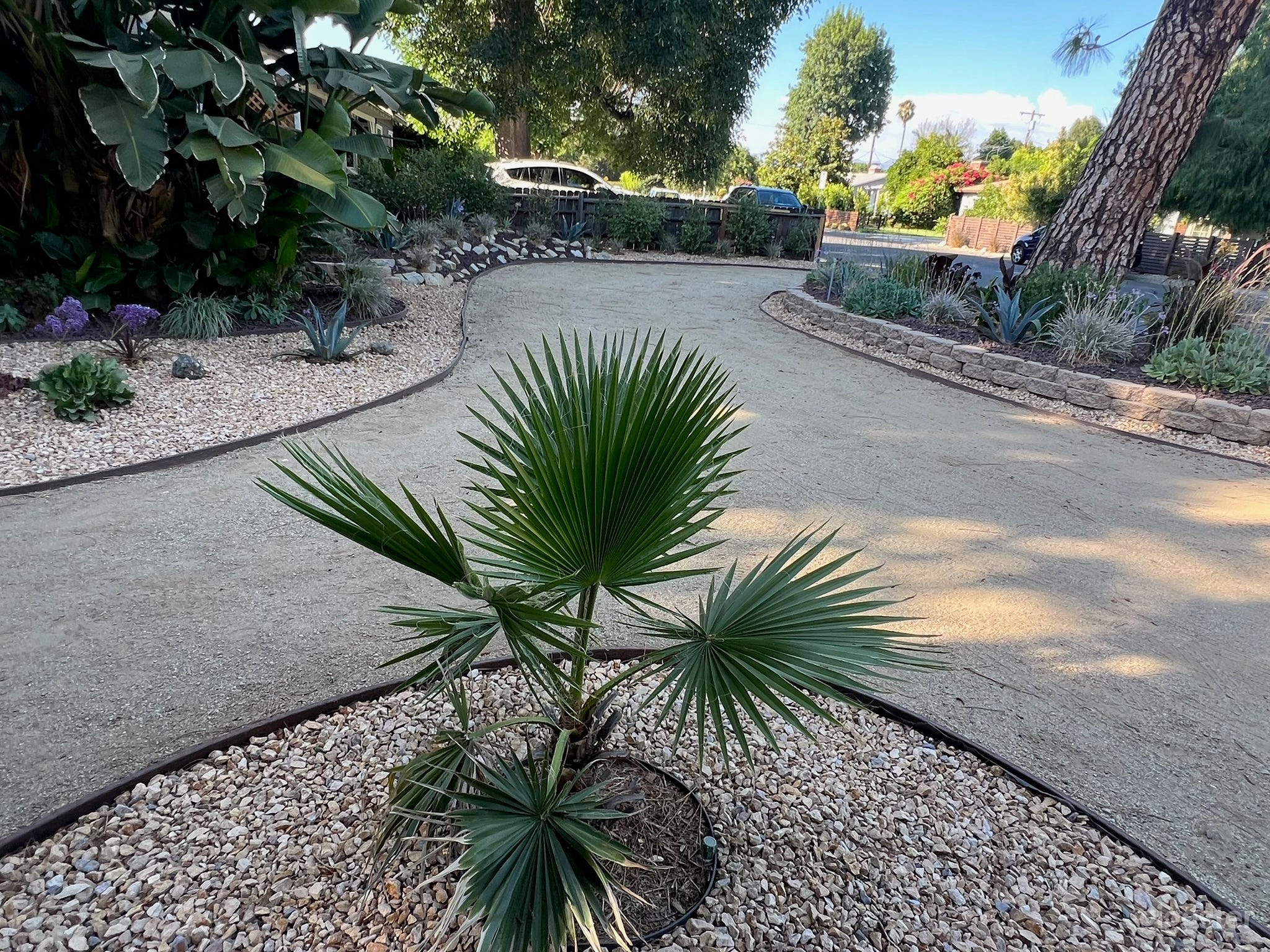 Circle driveway open space house Photo 4