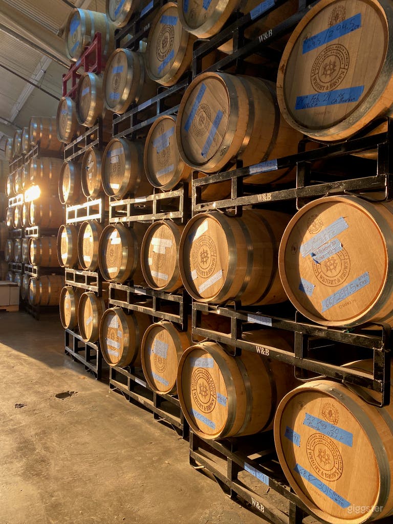  Our distillery rick house has 700 barrels throughout the space.  