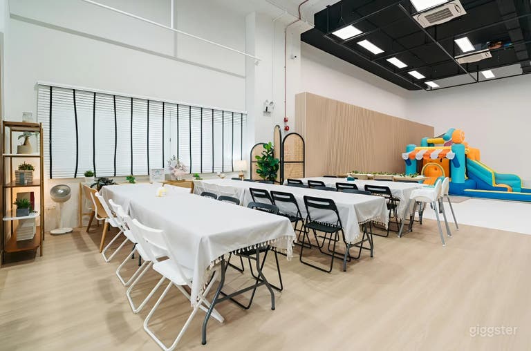  Estudio de Ciclorama, Cocina y Estilo de Vida de 2,500 pies cuadrados en Singapur 