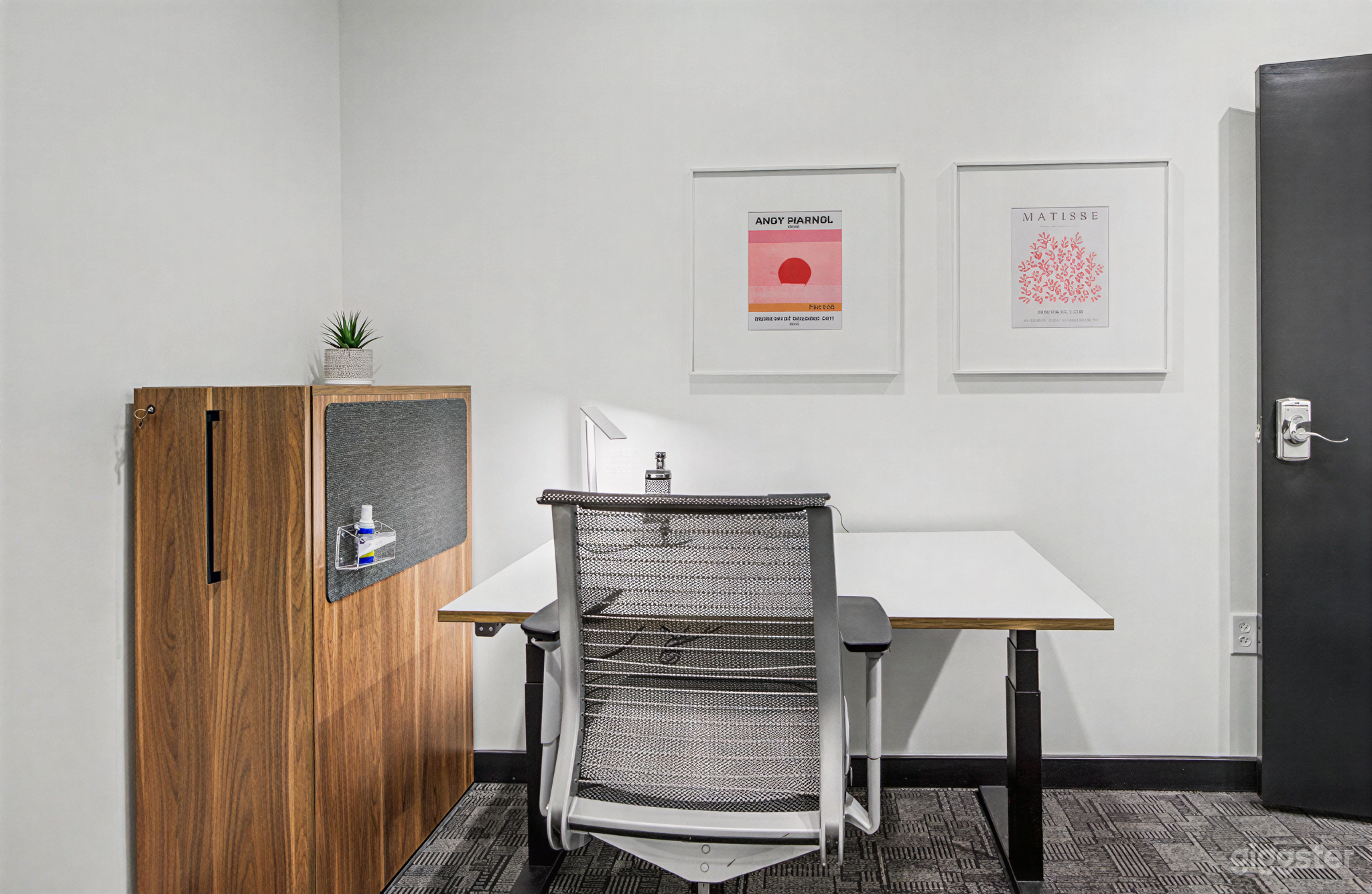 Modern Private Office with Lounge Area & Whiteboard Photo 1