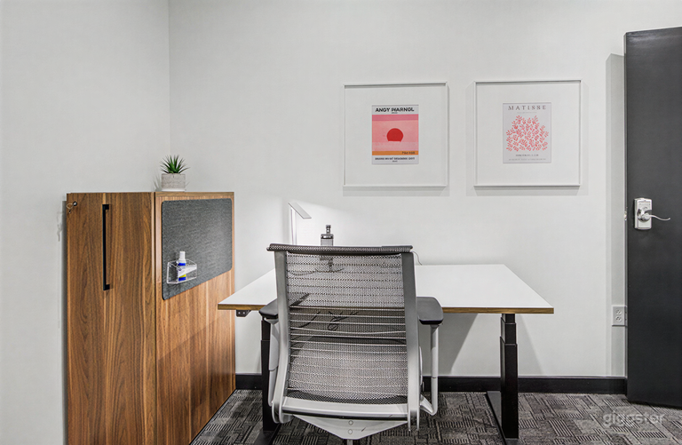  Bureau Privé Moderne avec Coin Salon 6 Tableau Blanc 