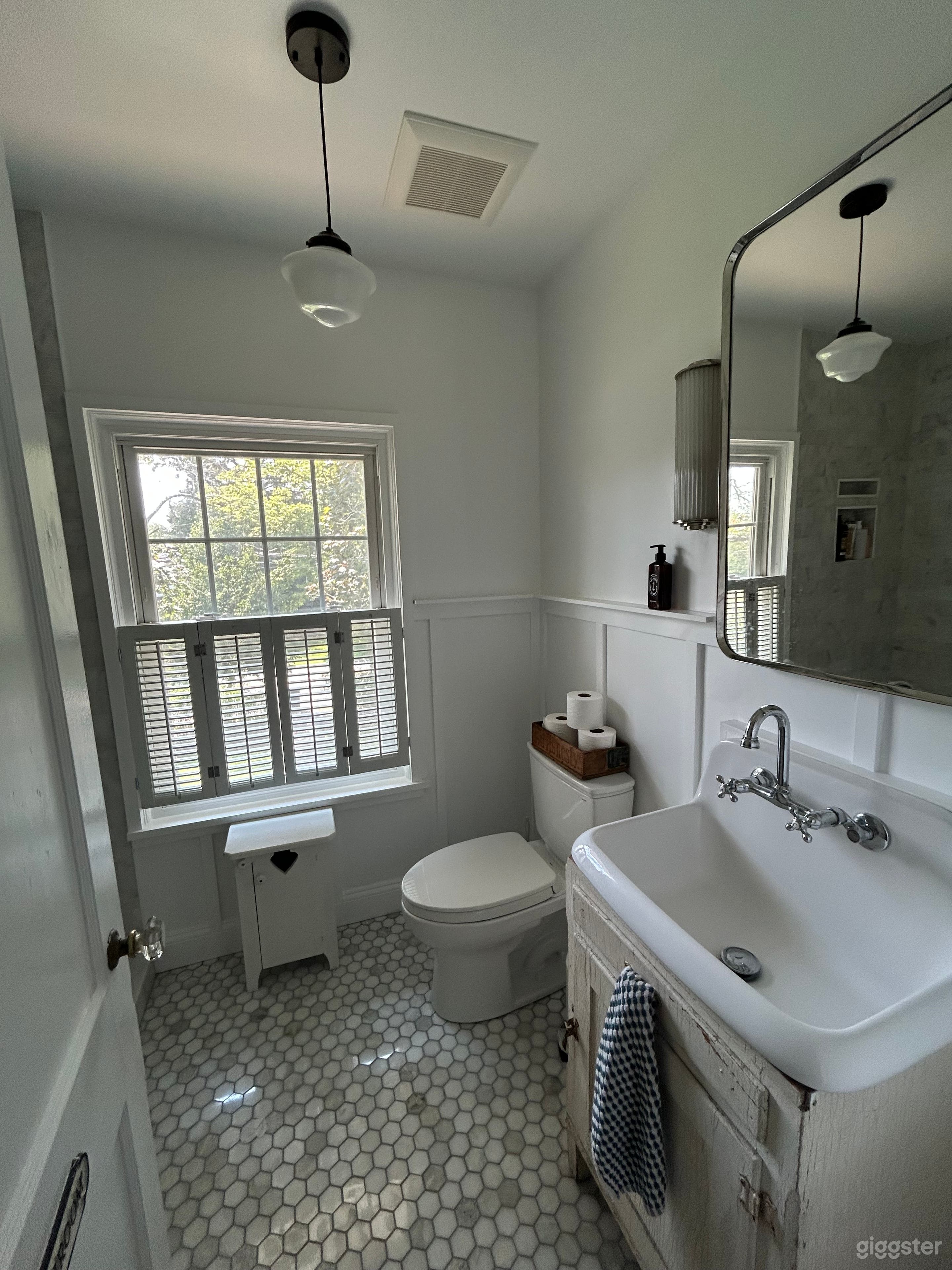 Newly renovated bathroom