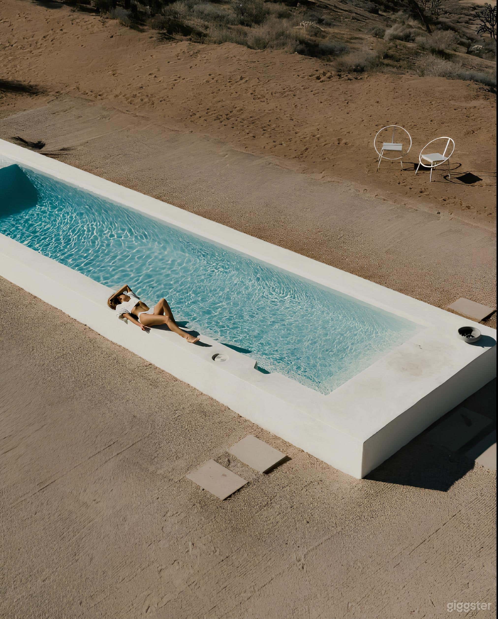  Le Chacuel Minimalist Pool Photo 1