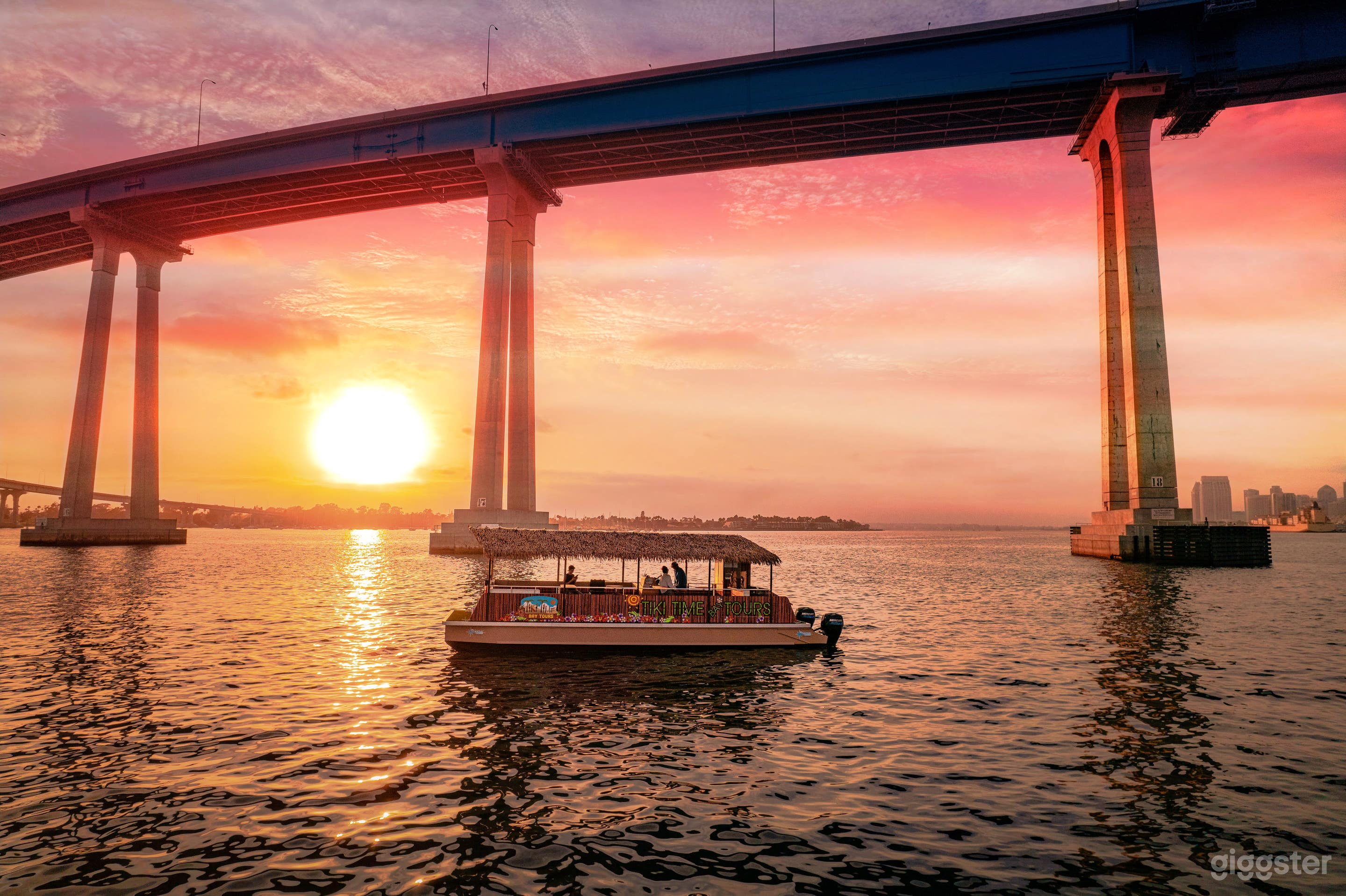 Tiki Time visiting the Coronado bridge.
