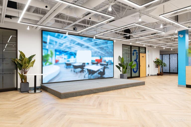  Large Open Space Suitable for 100+ Person Events 