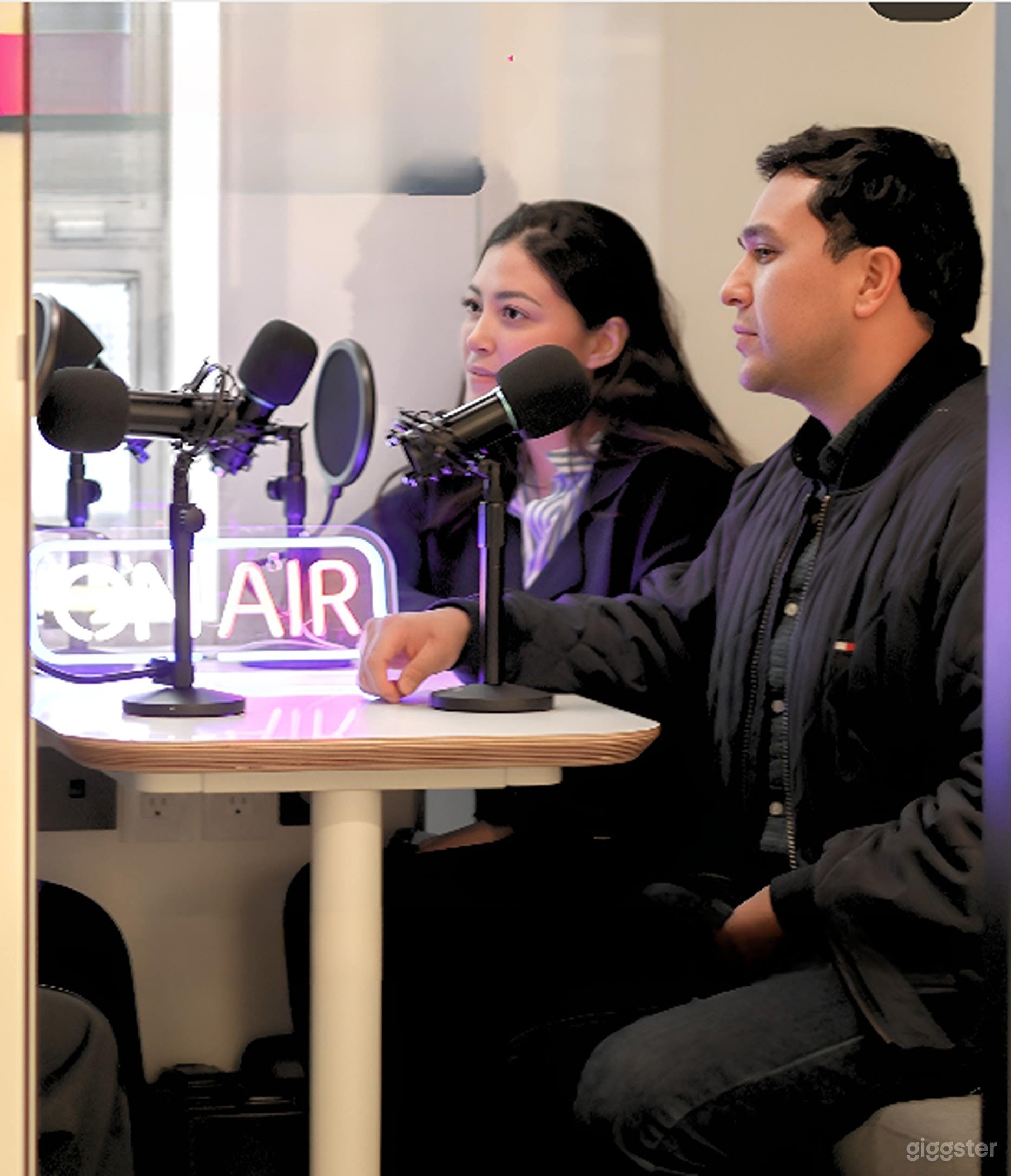 Cozy 4-Person Podcast Studio Photo 4
