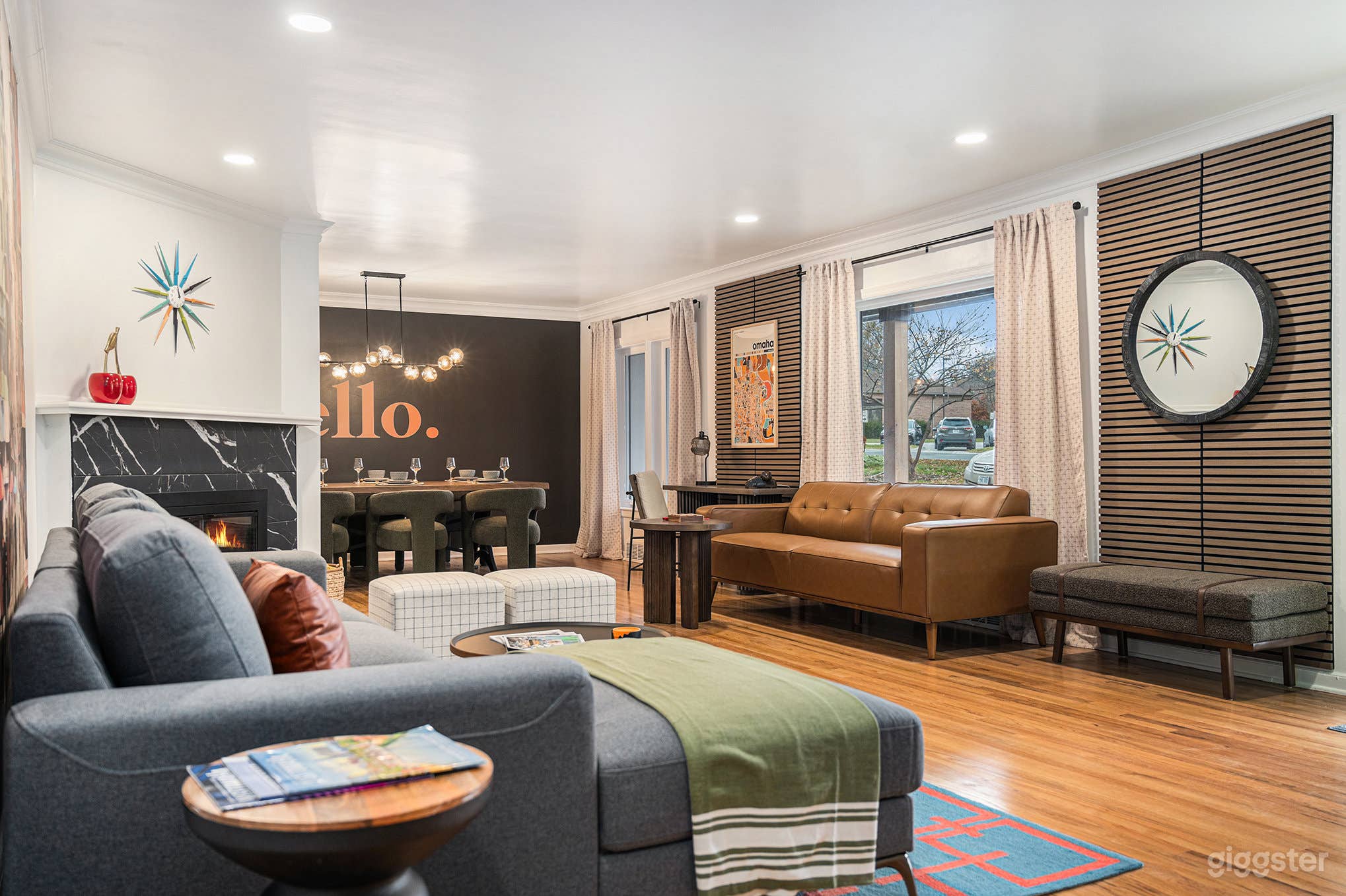 Midcentury Modern Westside Ranch I Sunny Living Room Photo 1