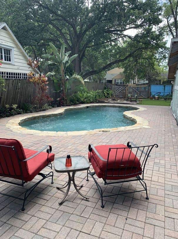 Resort Style Pool w/ Fire-Pit Photo 1