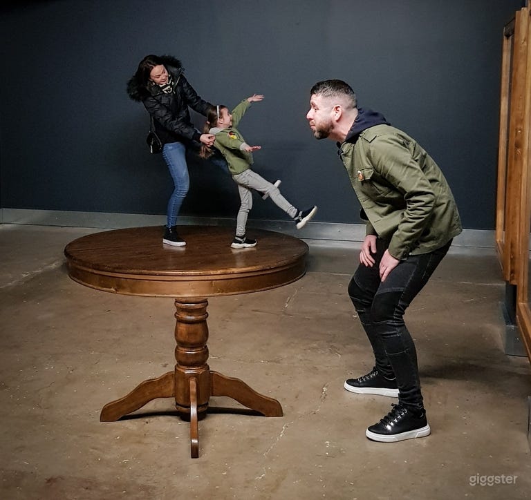  A place of enigma and curious corners, of silly spaces and upside-down places 