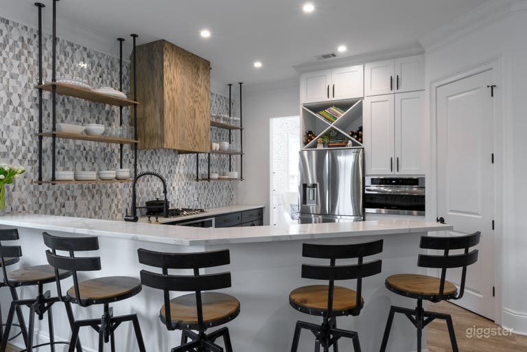  Modern & Edgy Suburban Home with a Backyard Oasis 