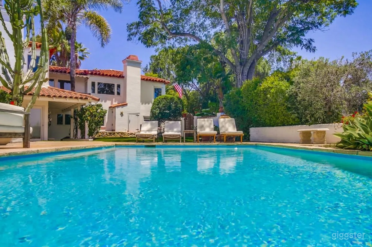 1930's Old Hollywood Spanish Estate with Pool in Mt. Helix Photo 1