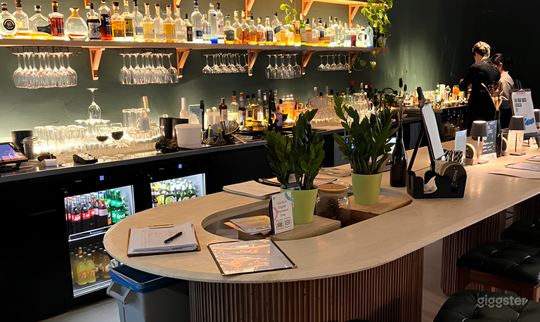  Rebellische Bar mit modernem Geist / Erdgeschoss 