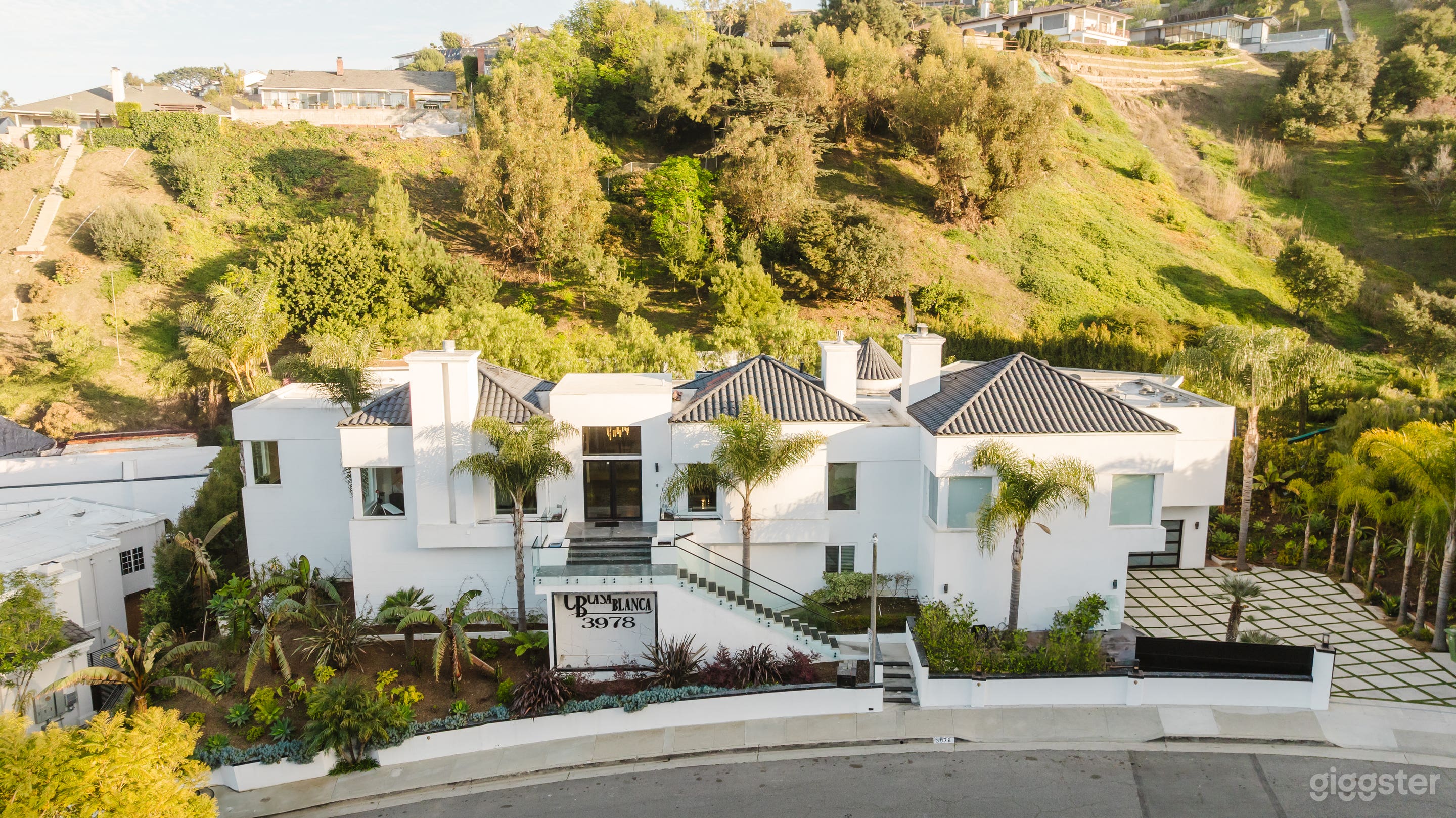 Aerial Perspective of Casa Blanca
