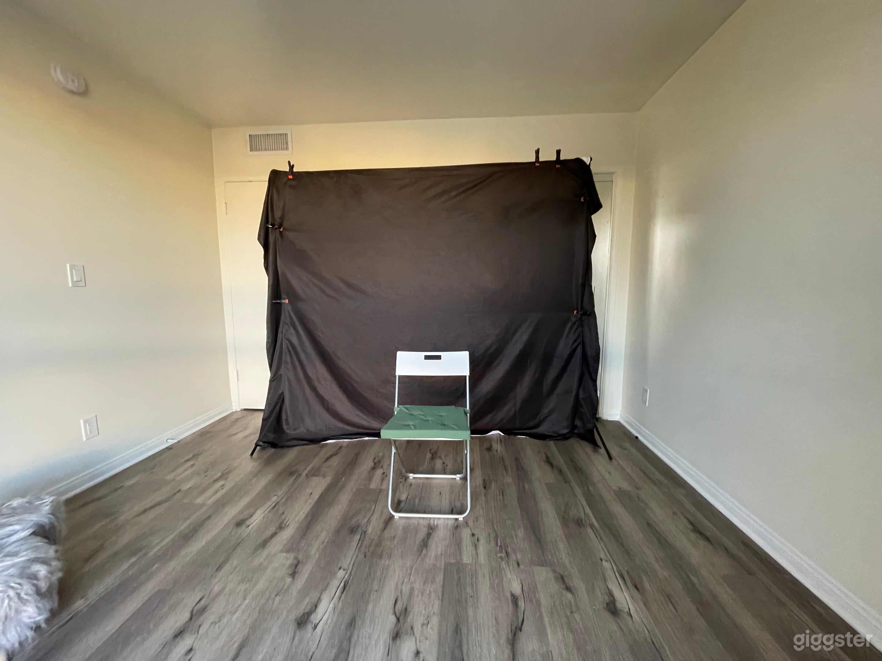 Natural light from window