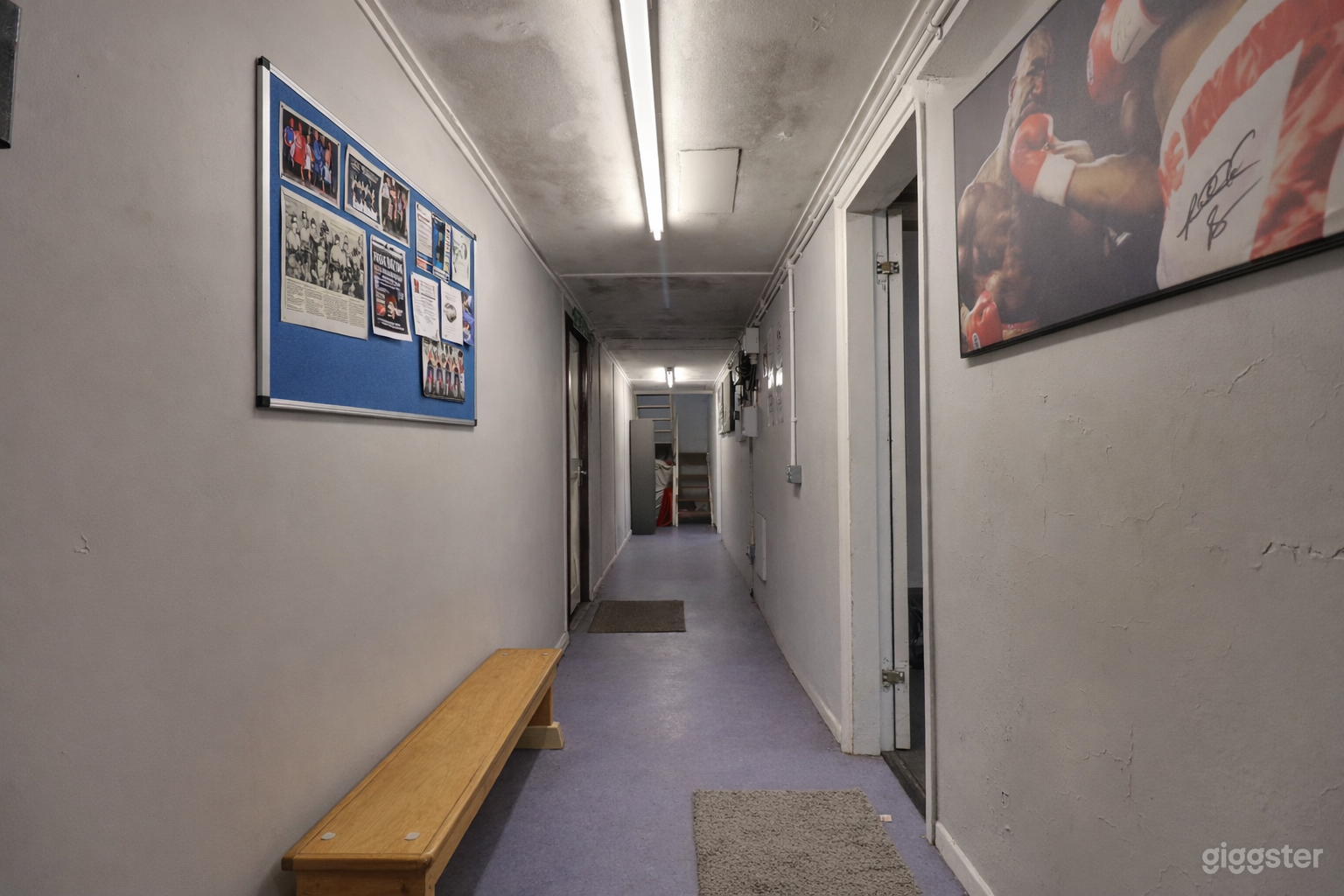 Authentic Old-School Boxing Gym - Ring, Bag Room & Balcony Photo 4