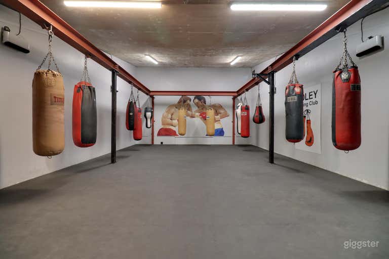  Authentic Old-School Boxing Gym - Ring, Bag Room & Balcony 