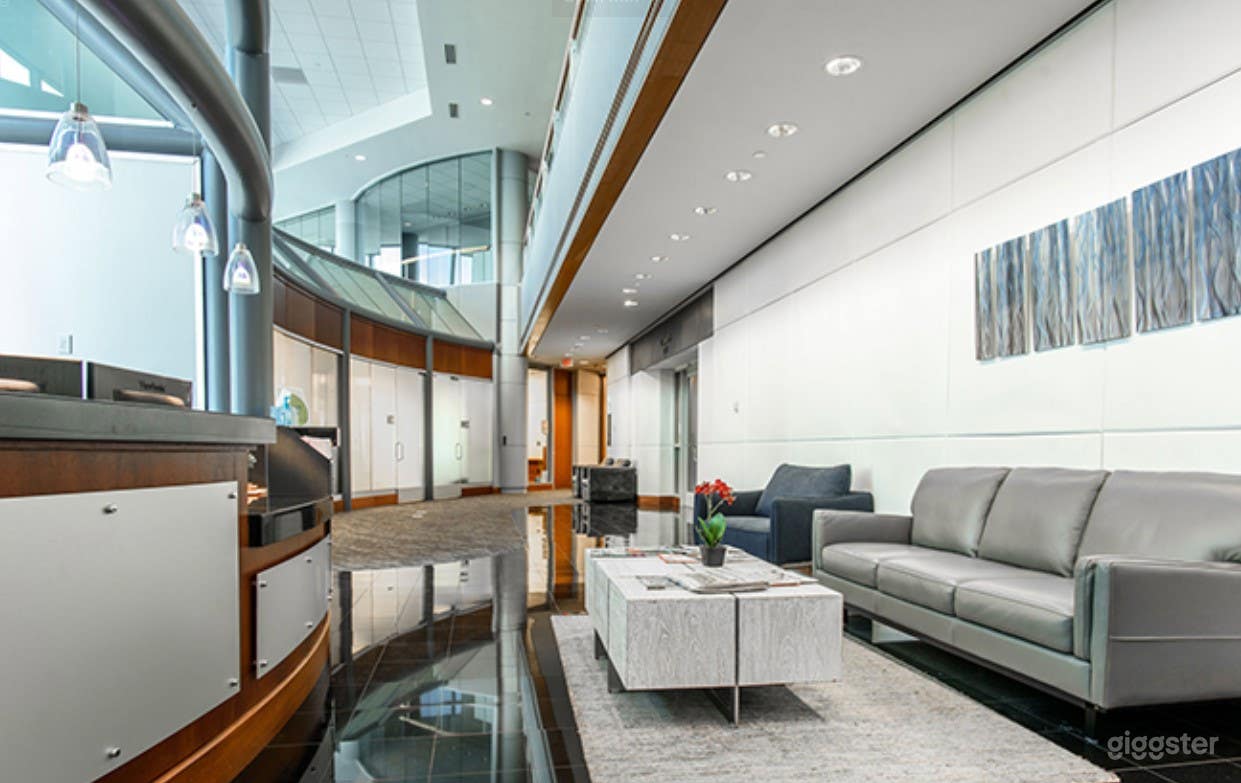 Bright and Gorgeous Lobby for Meetings on Main Photo 1