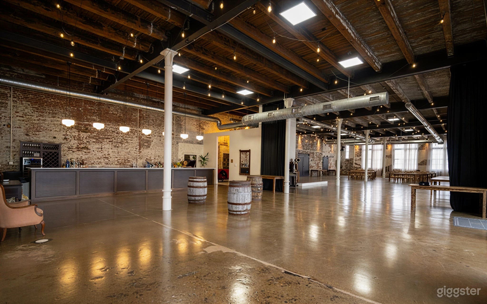 Historic Industrial-Rustic Event Space Photo 2