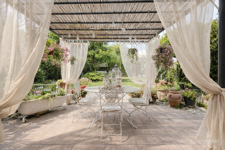  Giardino segreto italiano per shooting vicino a Bologna 