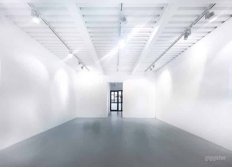  Helle Innenhof-Galerie und Pop-up-Raum 