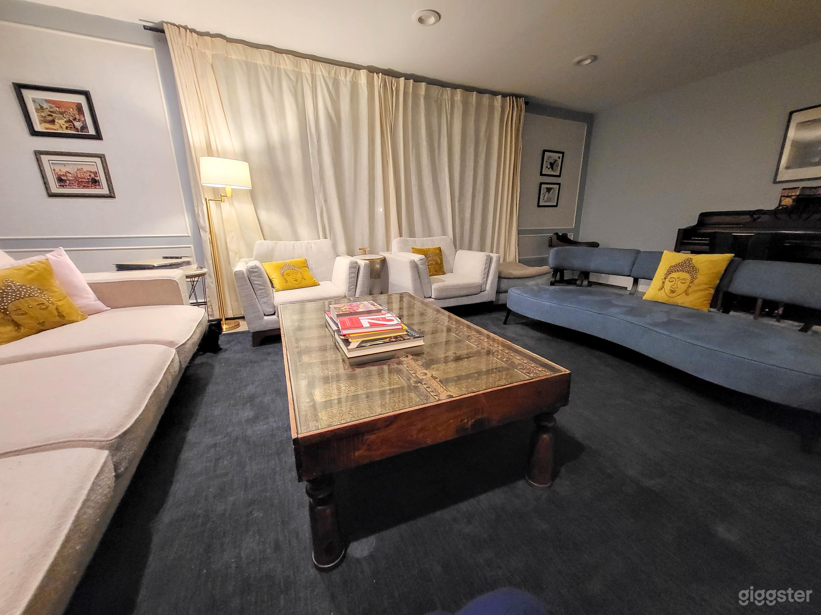 Living Room 1. Big windows