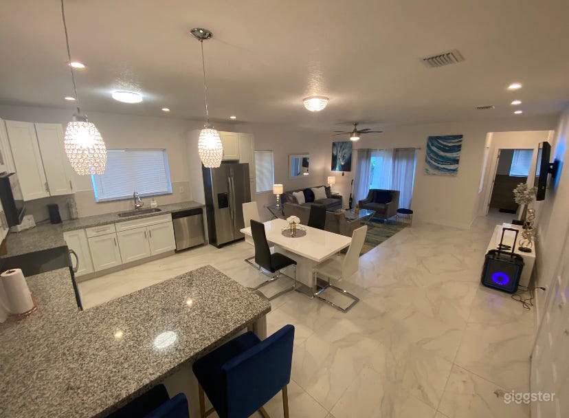 Kitchen/Dining/Living Room