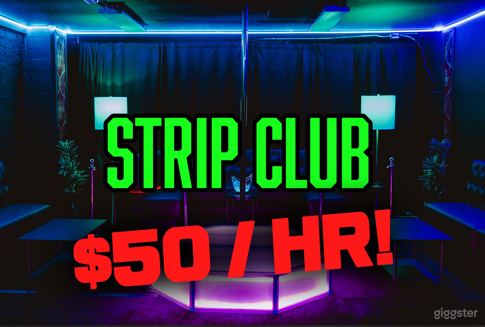 Club/Lounge Vip Section, Pole and Bar in DTLA + FREE PARKING Photo 1