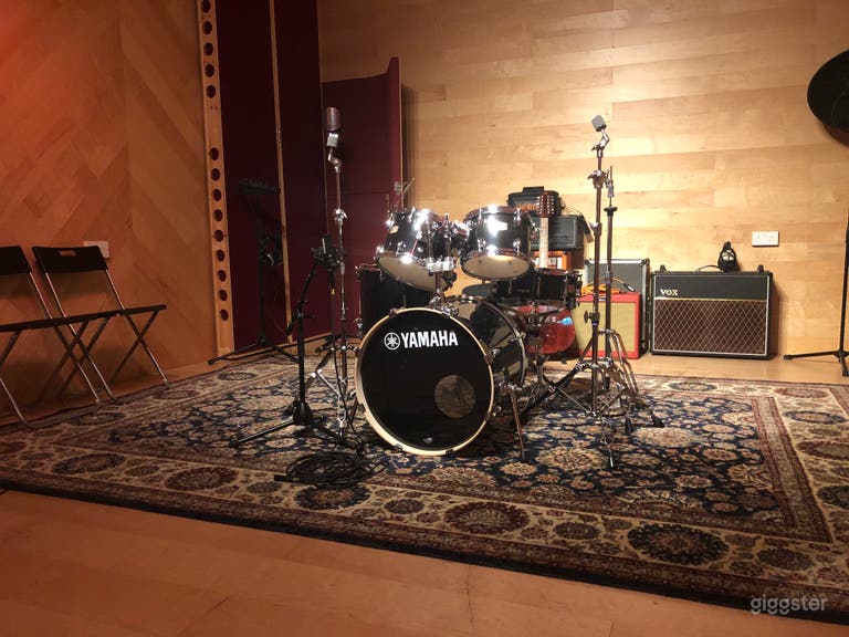  Premium Recording Studio With Feature Stone Wall 