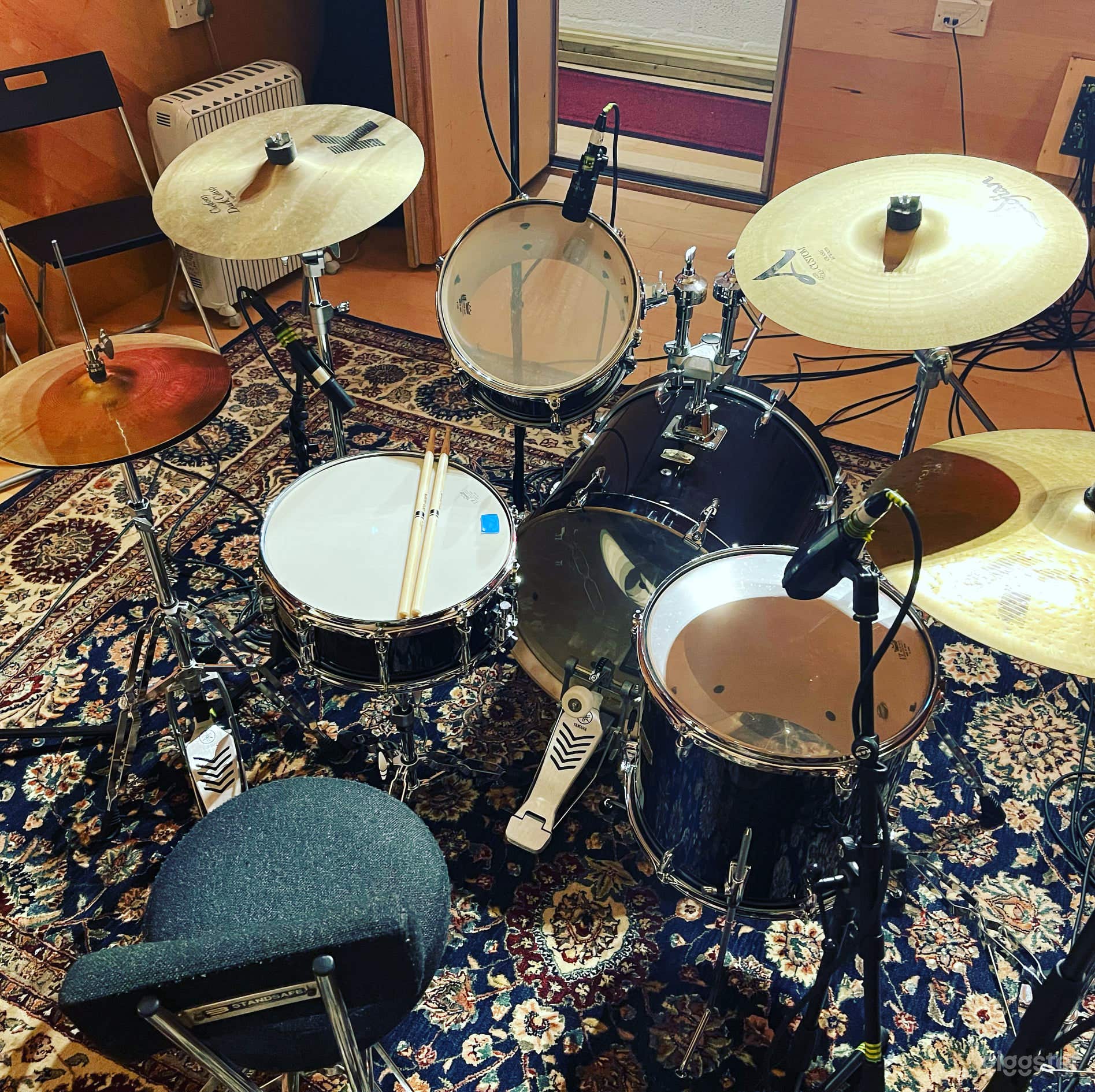 Premium Recording Studio With Feature Stone Wall Photo 4