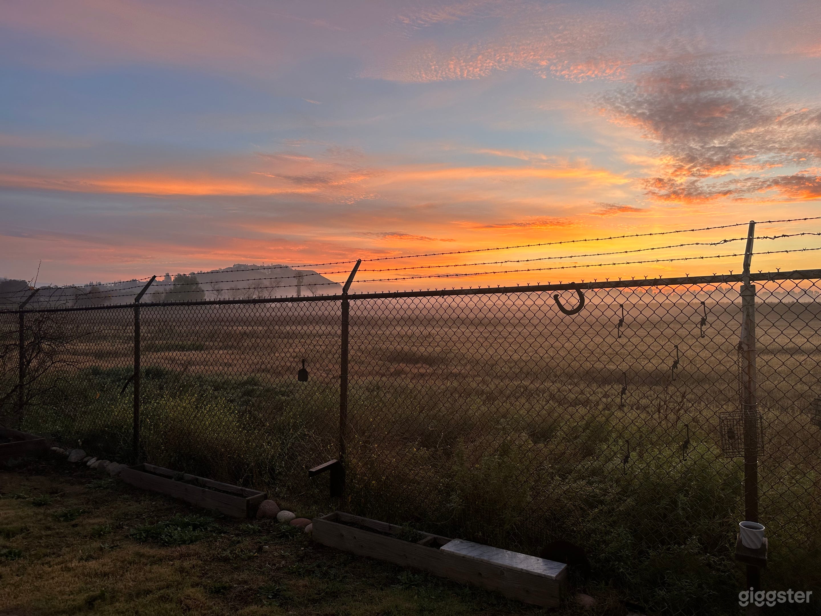 Our property back into the Chatsworth Nature Preserve for a gorgeous landscape.