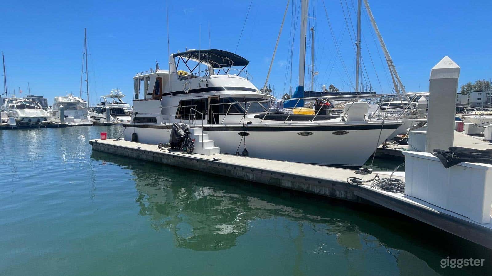 50' AFT cabin trawler in Marina Del Rey Photo 1
