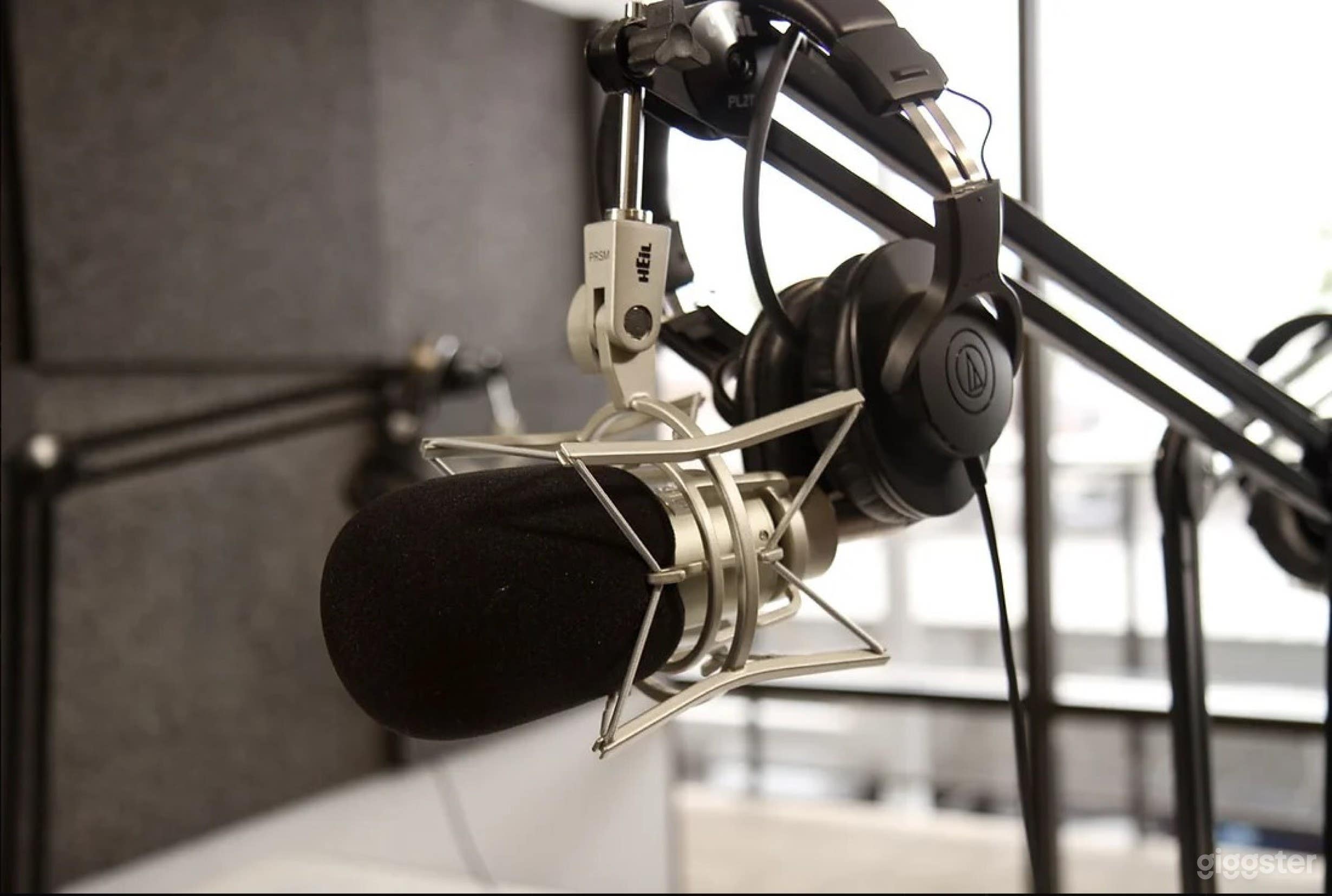 Sound engineered room with current equipment. You can also bring your phones to record or any additional items.