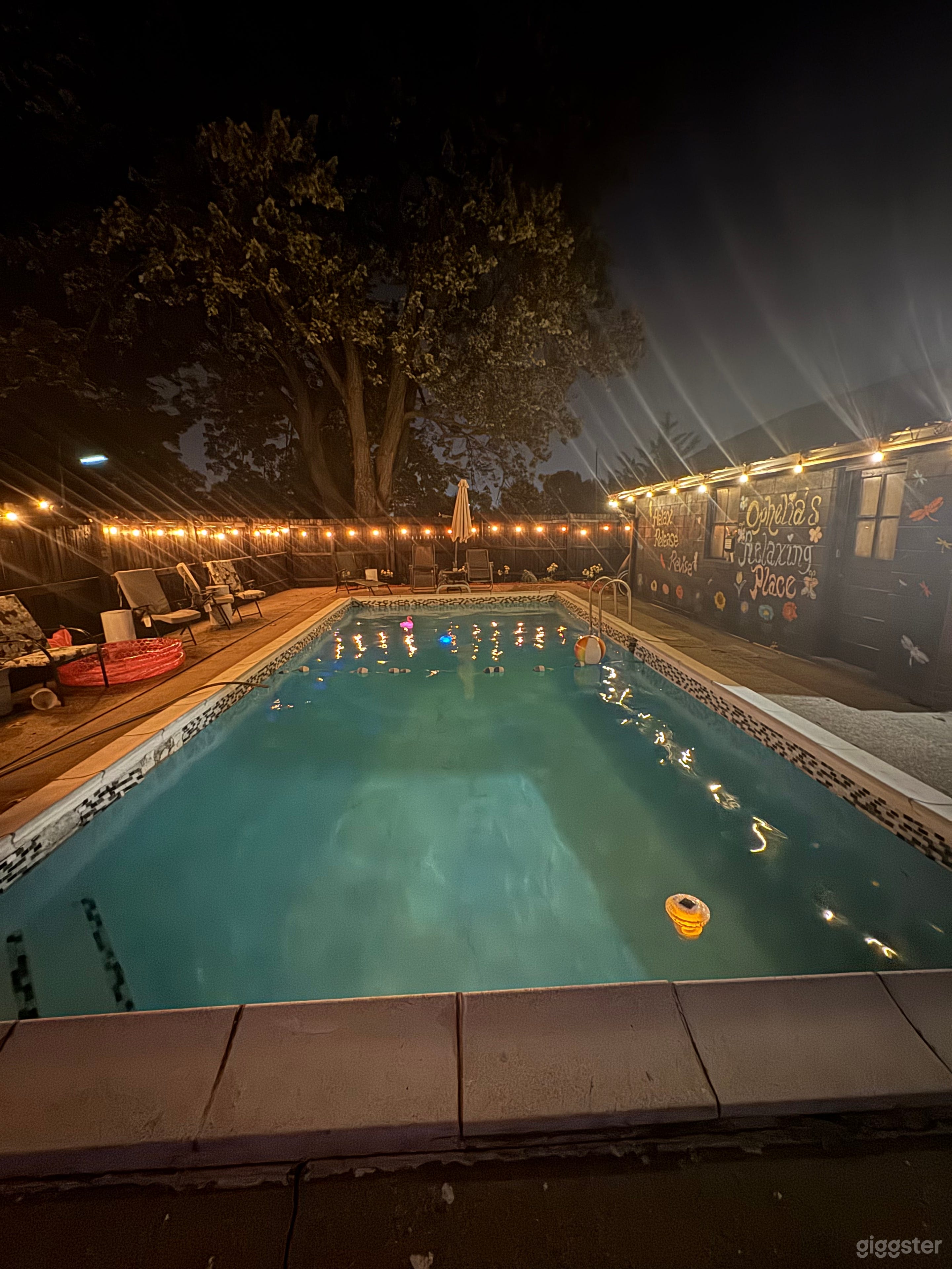 Pool area