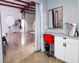  Dressing room is right off Studio B 