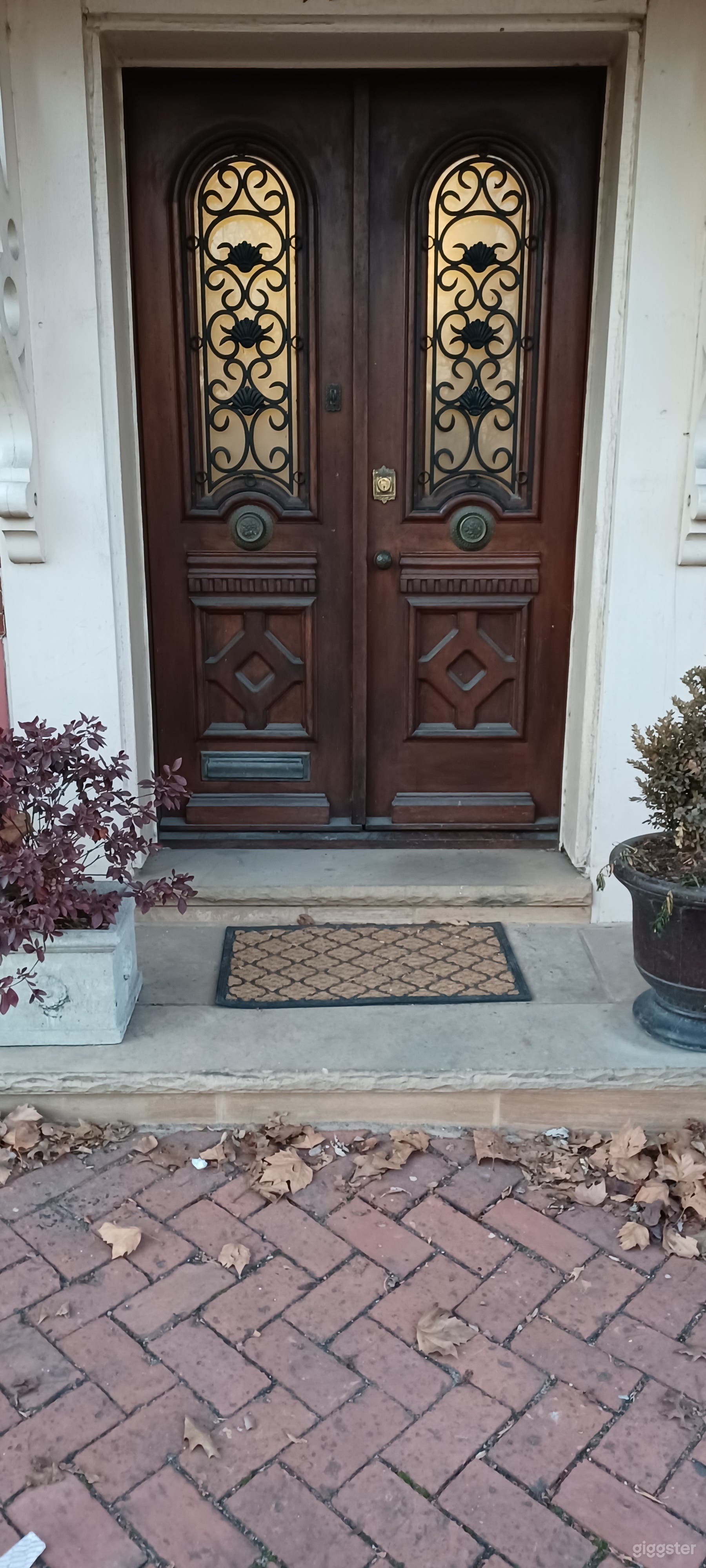 Ornate Front entry