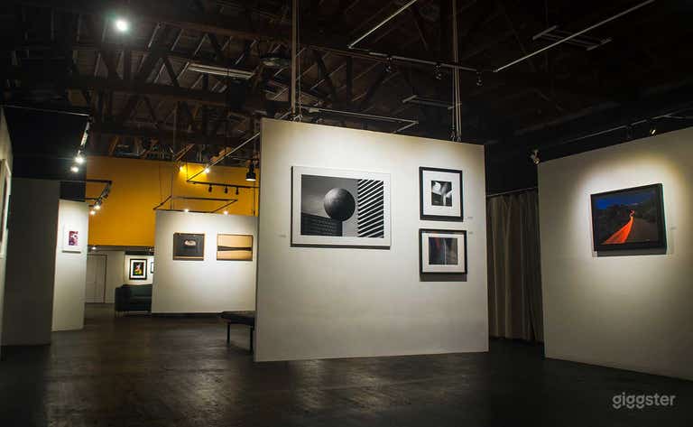  here you can see most of the gallery.  HANGING WALLS ARE AVAILABLE TO PULL UP &amp; OUT OF WAY. 