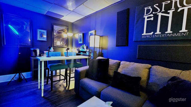  Podcast & Music Production Studio Rental 