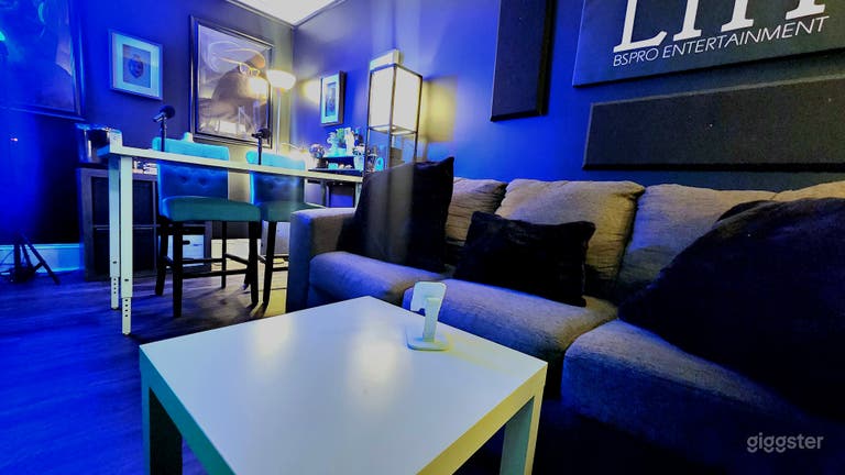  Podcast & Music Production Studio Rental 