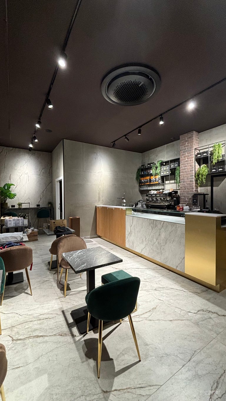  Caffetteria accogliente per shooting ed eventi 