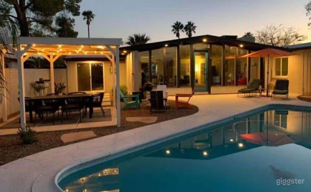 Mid Century Tucson Oasis: Pool Photo 1