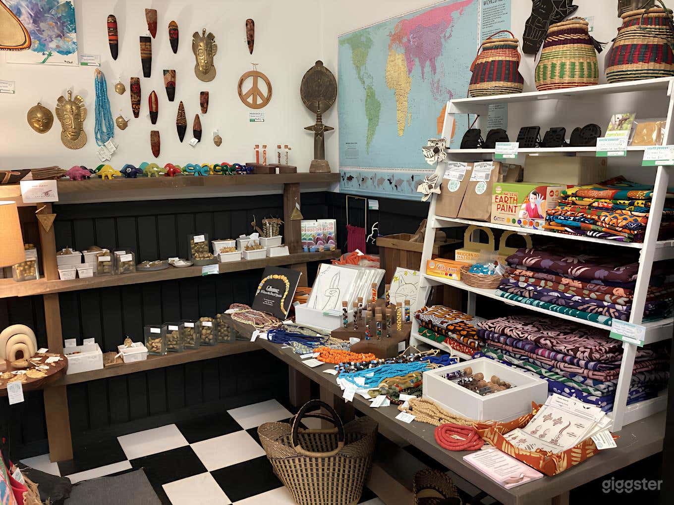 Back corner of space