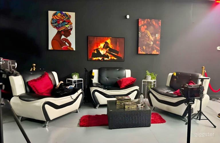  Salón Premium para Podcast 