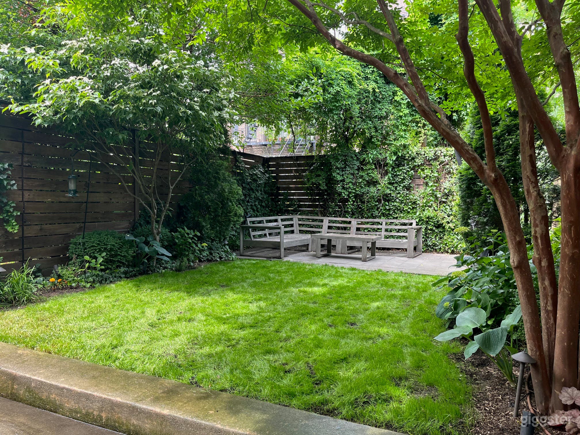 Private Lush Backyard Space Photo 2