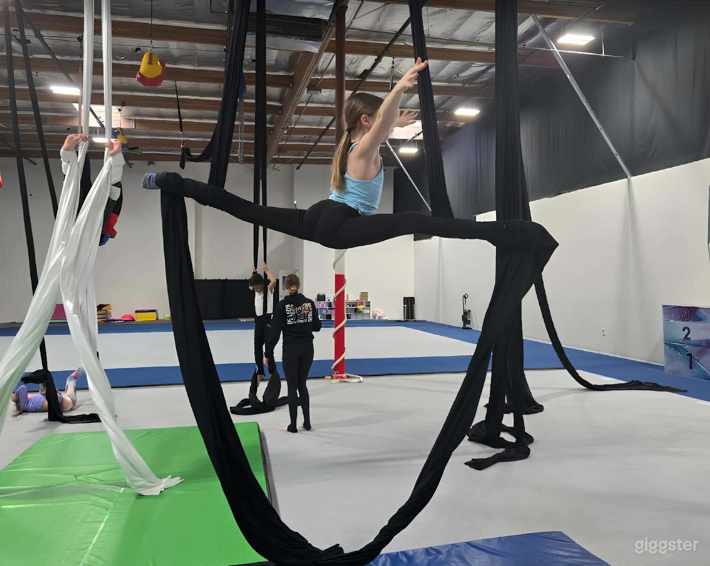 5,500-Sq-Ft Circus/Aerial Studio — High Ceilings &amp; Rigging Photo 4