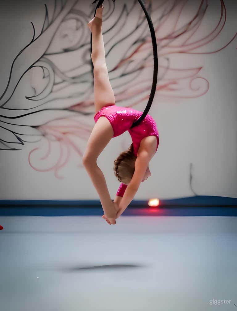  5,500-Sq-Ft Circus/Aerial Studio — High Ceilings & Rigging 