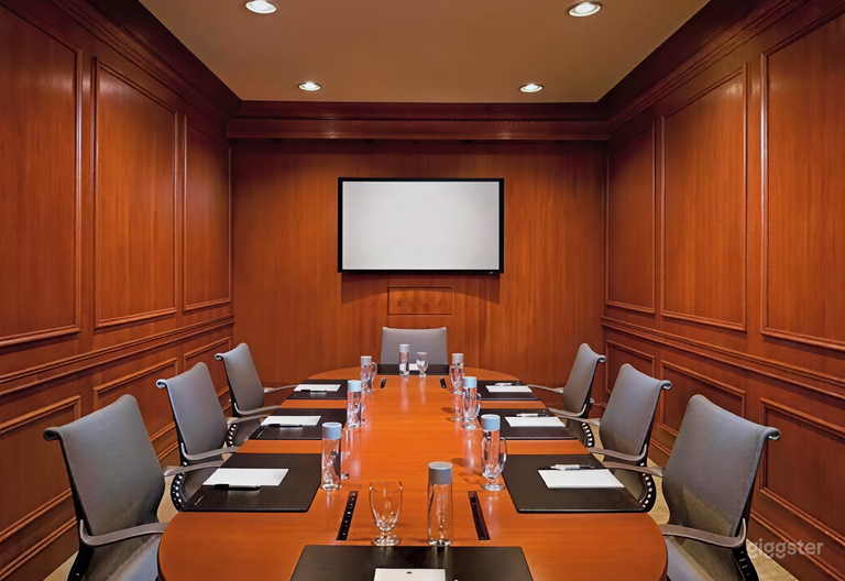  Sala de Reuniones Corporativas de Alta Gama y Espacio para Presentaciones 