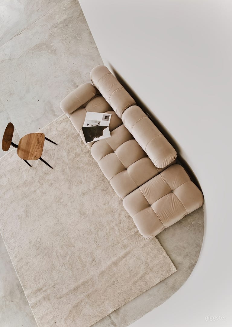  Light-Filled Minimalist White Studio 