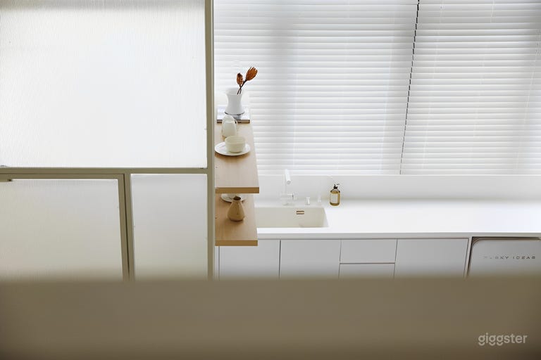  Light-Filled Minimalist White Studio 