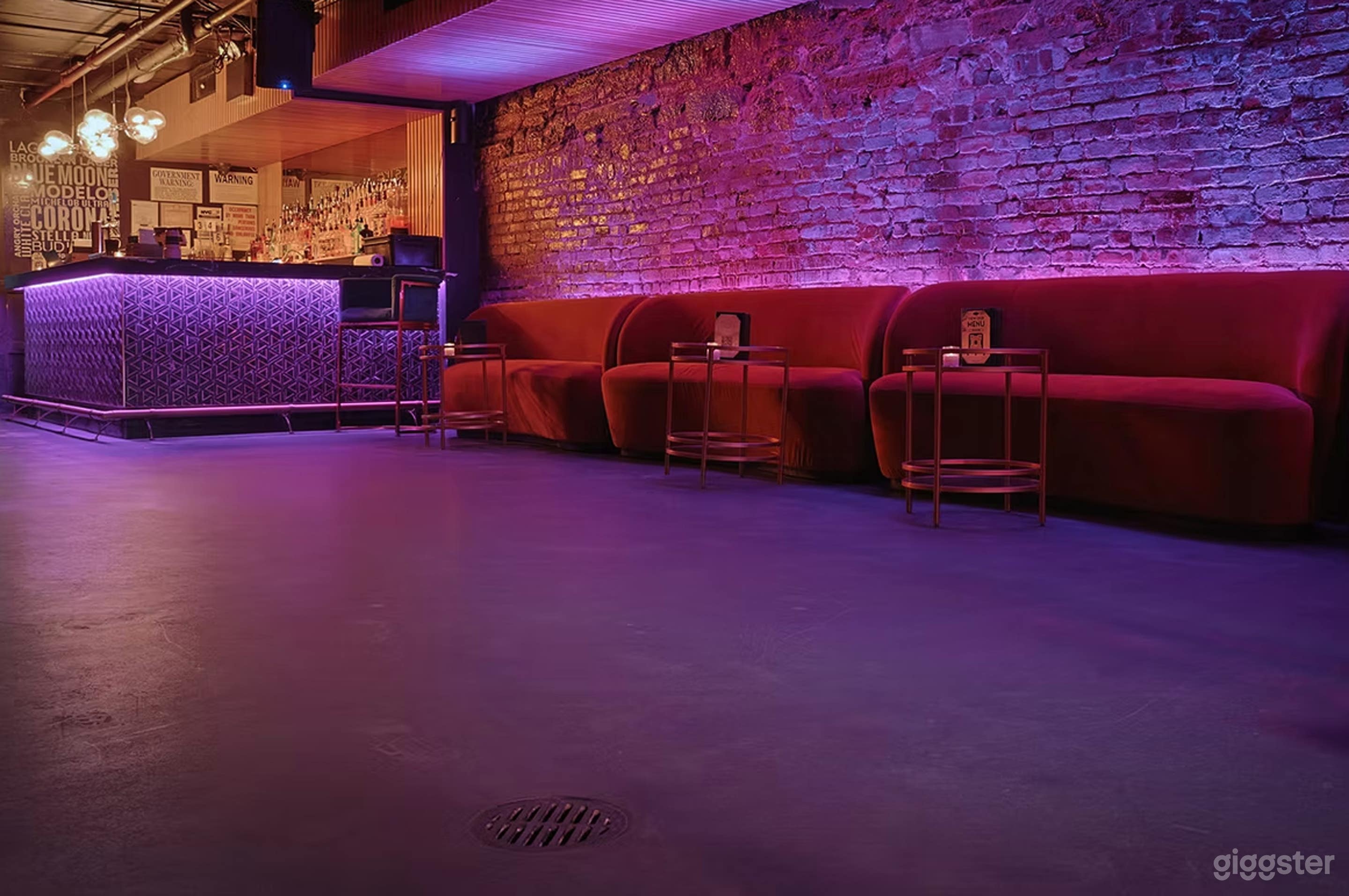 Intimate Live-Music Lounge with Stage & Full AV Setup Photo 2